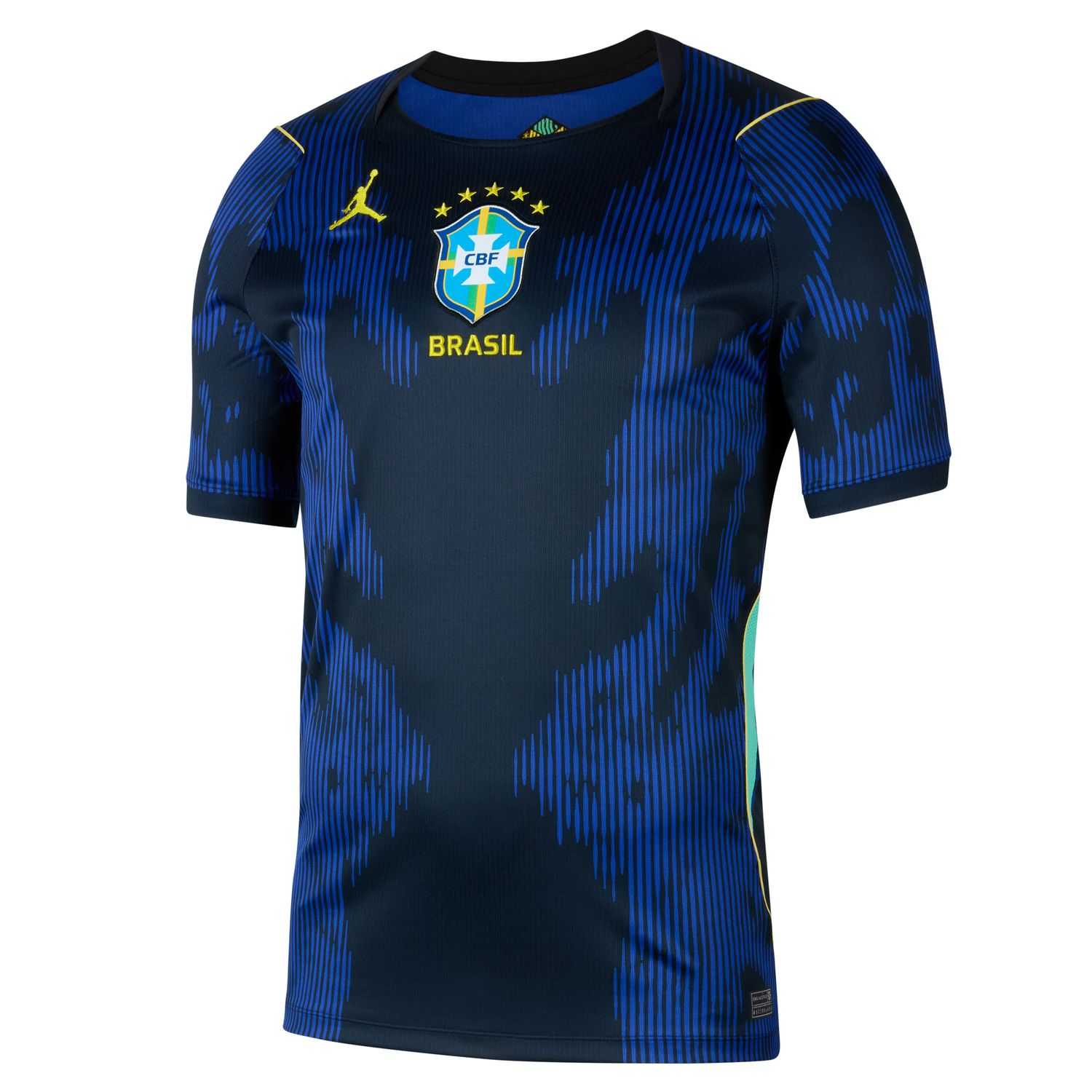Camiseta auténtica visitante de Brasil 2026 – Unisex