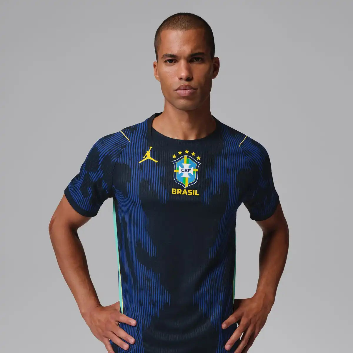 Camiseta auténtica visitante de Brasil 2026 – Unisex